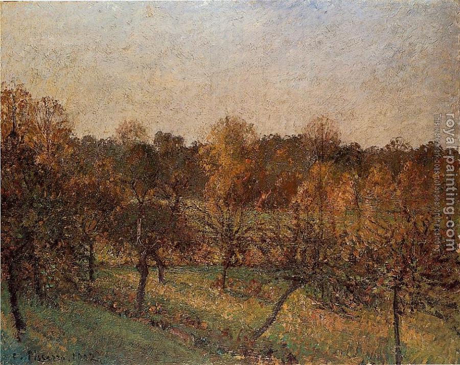 Camille Pissarro : Sunset at Eragny II